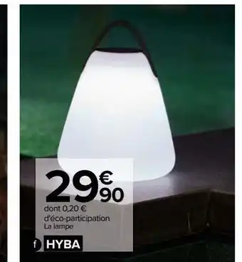 Carrefour Lampe hyba 30 cm offre