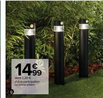Carrefour Borne solaire orion offre