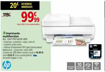Carrefour Imprimante multifonction hp offre