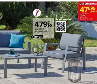 Carrefour Salon bas canberra offre