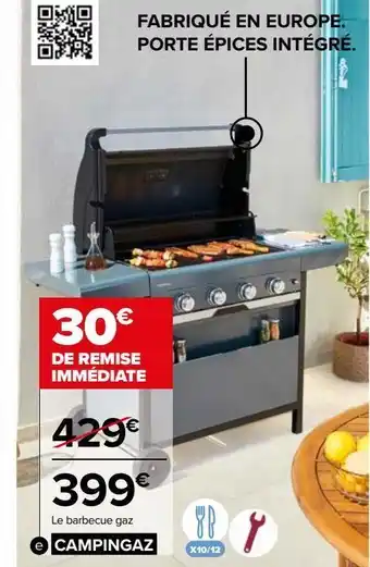 Barbecue gaz class 4 l select