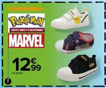 Carrefour Baskets licence enfant offre