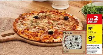 Carrefour Pizza margarita offre