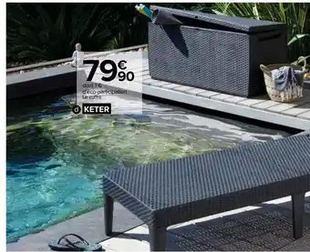 Carrefour Market Coffre lola graphite offre