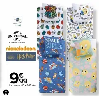 Carrefour Parure "junior" offre