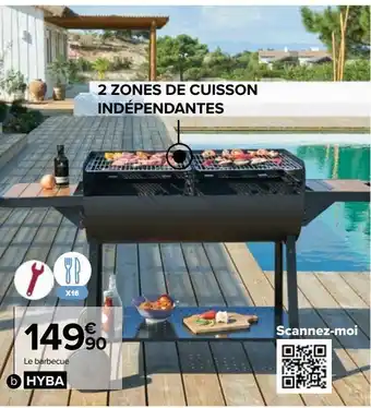 Carrefour Market Barbecue charbon hyba s50 offre