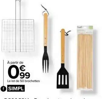 Carrefour Market Accessoires barbecue offre