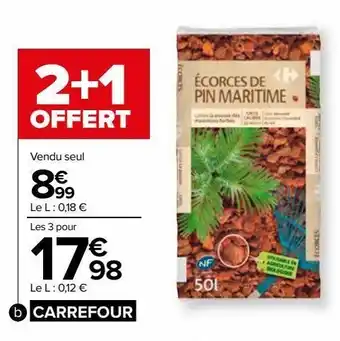 Carrefour Market Ecorce de pin nf carrefour offre