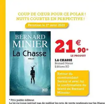La Chasse Bernard Minier