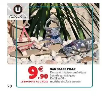 Sandales Fille