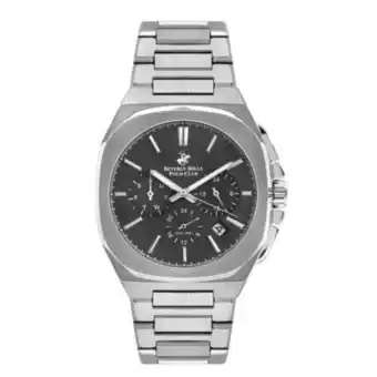 3 suisses Beverly hills polo club - montre bbp3210x-350 avec bracelet en acier pour homme - montre homme offre