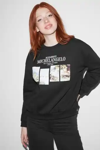 C&A Clockhouse - sweat - michel-ange, la création d’adam offre