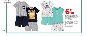 Hyper U Pyjashort Enfant offre