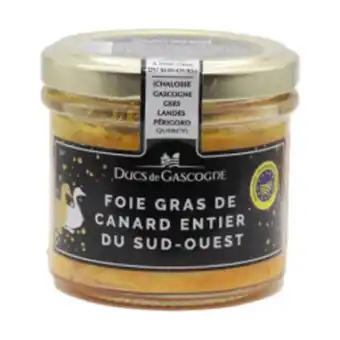 Ducs de Gascogne Foie gras de canard entier du sud-ouest offre