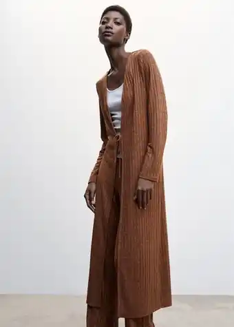 Cardigan long cÎtelé
