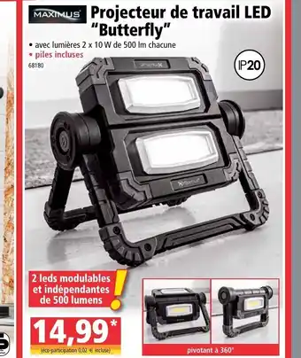 Norma Projecteur de travail LED offre