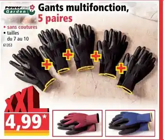 Norma Gants multifonction offre
