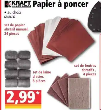 Norma Papier à poncer offre