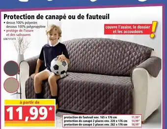 Norma Protectio0n de Canapé ou de fauteuil offre