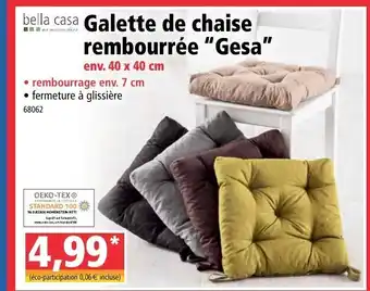 Norma Galette de chaise Rembourrée offre