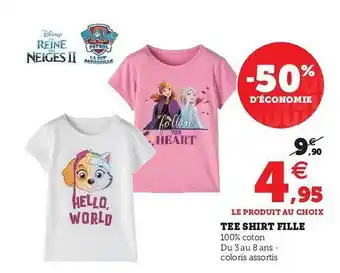 Hyper U Tee-shirt Fille offre