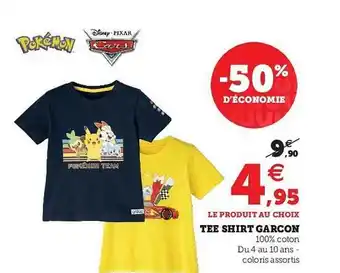 Hyper U Tee Shirt Garçon offre