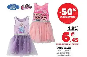 Hyper U Robe Fille offre