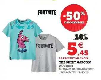 Hyper U Tee Shirt Garçon offre