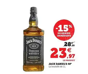 Jack Daniel's 40°