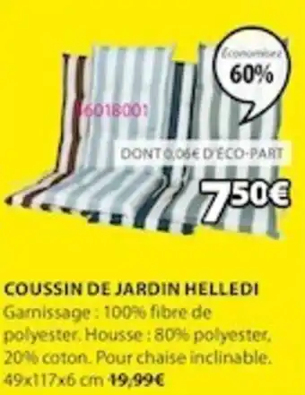 JYSK Coussin De Jardin Helledi offre