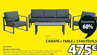 JYSK Ensemble Lounge Vonge offre