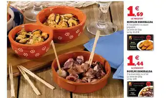 Hyper U Moules Esmeralda offre