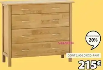 JYSK Commode Kagerup offre