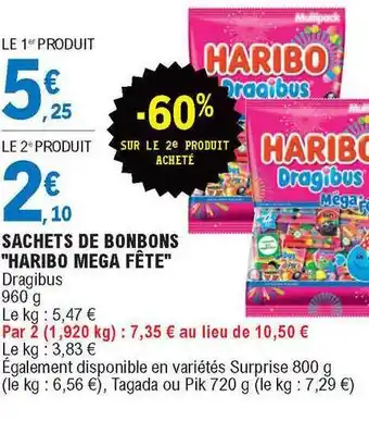 E.Leclerc Sachets De Bonbons offre