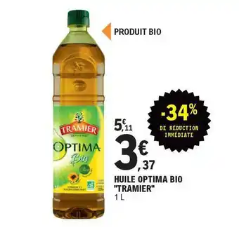 E.Leclerc Huile Optima Bio offre