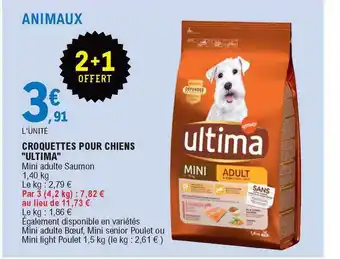 E.Leclerc Croquettes Pour Chiens offre