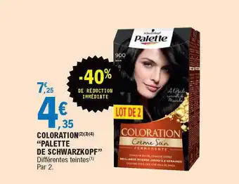 E.Leclerc Coloration  offre