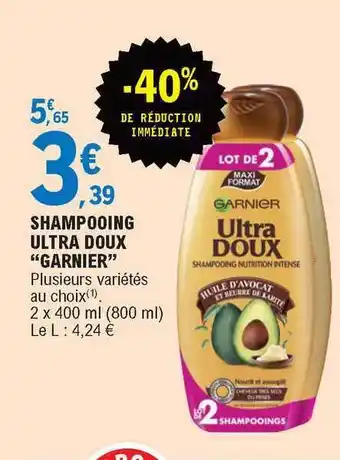E.Leclerc Shampooing Ultra Doux offre