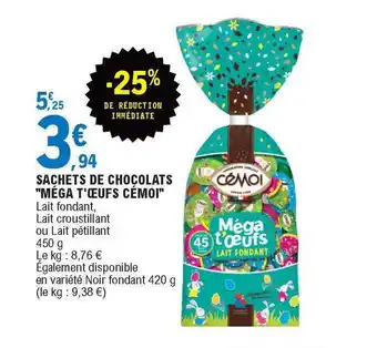E.Leclerc Sachets De Chocolats offre