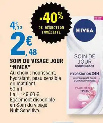 E.Leclerc Soin Du Visage Jour offre