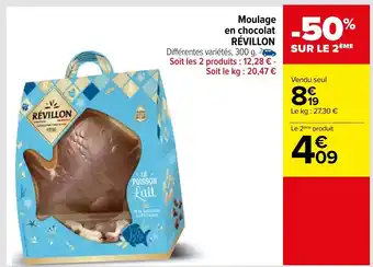 Carrefour Moulage En Chocolat Révillon offre