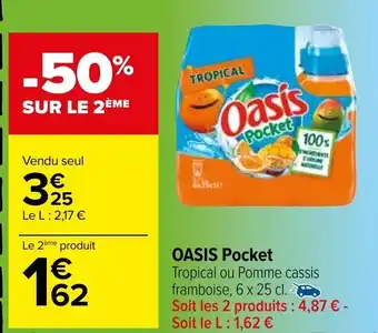 Carrefour Oasis Pocket offre