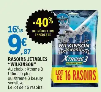 E.Leclerc Rasoirs Jetables offre