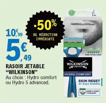 E.Leclerc Rasoir Jetable offre