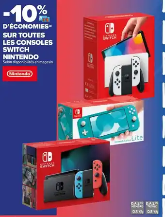 Carrefour Sur Toutes Les Consoles Switch Nintendo offre