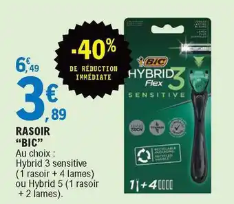 E.Leclerc Rasoir offre