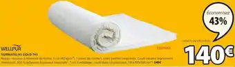 JYSK Surmatelas Gold T45 offre