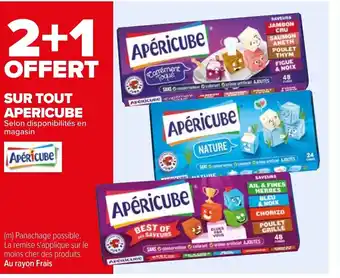 Carrefour Sur Tout Apericube offre