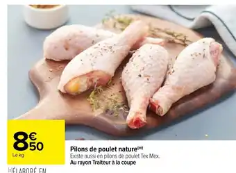 Carrefour Pilons De Poulet Nature offre