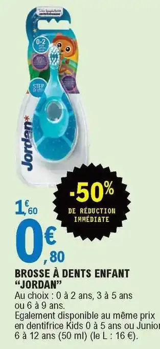 E.Leclerc Brosse à Dents Enfant offre